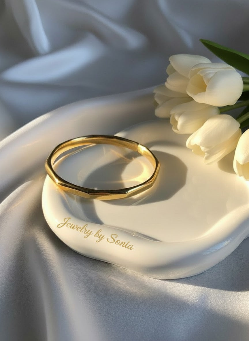 Bracelet Salvena – Élégance géométrique en acier inoxydable