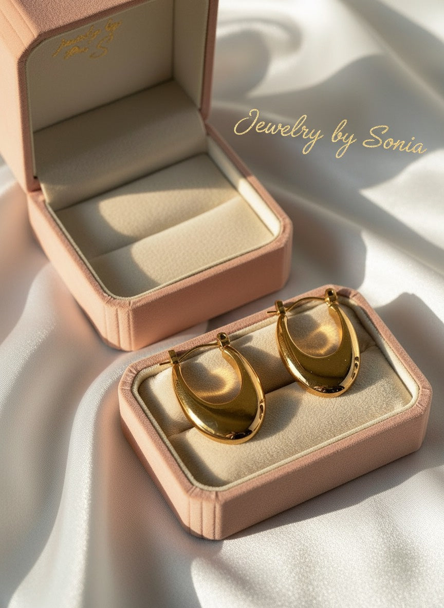 Boucles d'Oreilles Ovalia Chic