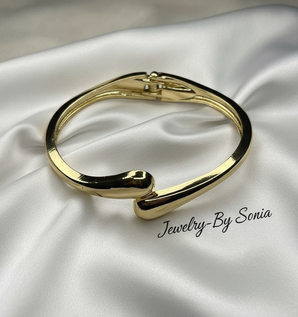 Bracelet Goutte d'Or en acier inoxydable