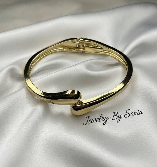 Bracelet Goutte d'Or en acier inoxydable